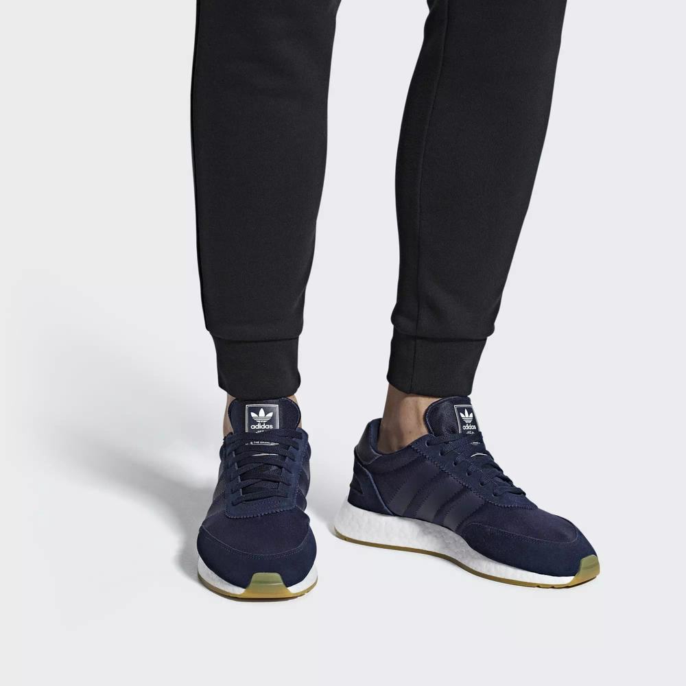 Adidas I-5923 Tenis Azules Para Hombre (MX-58888)
